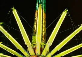 Funfair Ride, Cardiff Winter Wonderland, Christmas 2012