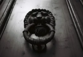 Lion Door Knocker, Florence