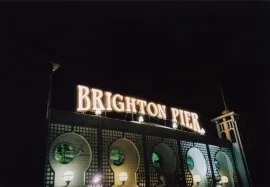 Brighton Pier sign