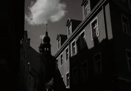 Light and shade on a RIga street